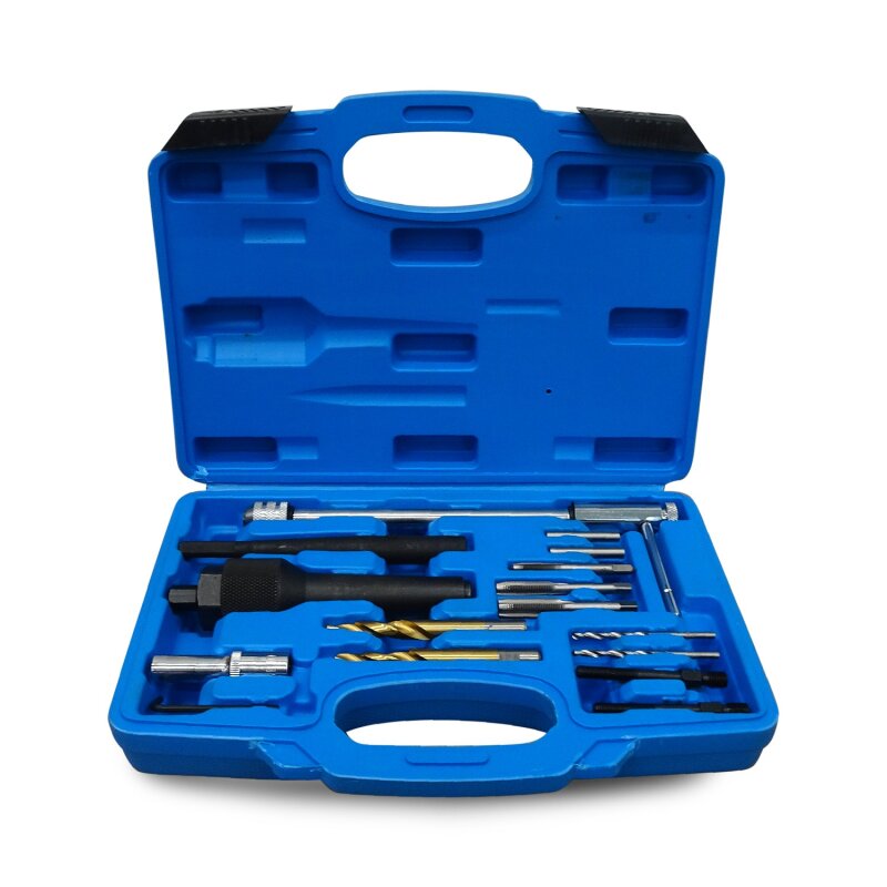 MSW GPR-01 Glühkerzen-Werkzeug 16-teilig Gewinde-Reparatur-Set