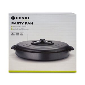 Hendi 239605 Partypfanne Bratpfanne Induktion 55cm