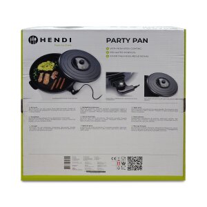Hendi 239605 Partypfanne Bratpfanne Induktion 55cm