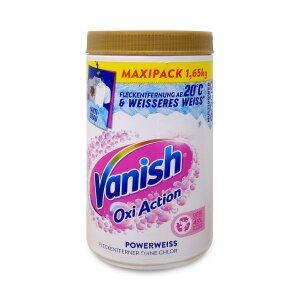 Vanish Oxi Action Fleckenentferner Pulver Powerweiss 1,65kg
