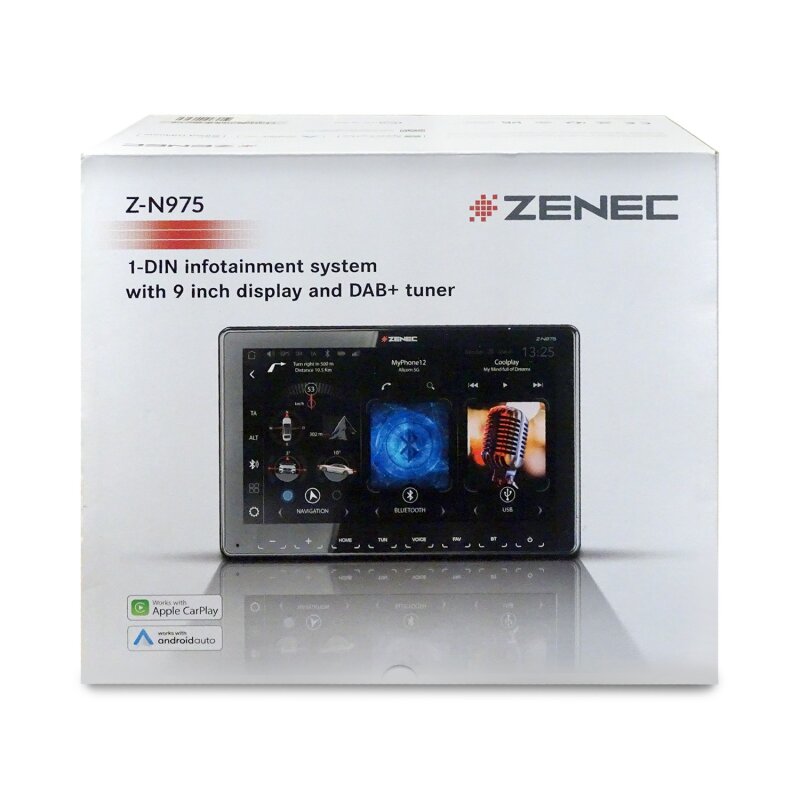 Zenec Z-N965 9 Zoll - 1-DIN Radio