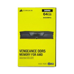 Corsair Vengeance 64GB Kit (2x32GB) DDR5-6000 CL40 (CMK64GX5M2B6000Z40)