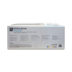 Intex Dura-Beam Deluxe Ultra Plush Headboard Queen Luftbett 236x152x86cm