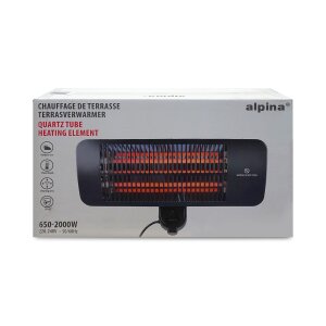 Alpina MEAKA3880/0023 Infrarot-Strahler Heizstrahler