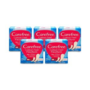 Carefree Cotton Feel Flexiform Slipeinlagen ohne Duft...