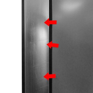 Einzelstück - LG GMG960MBEE Side-by-Side Kühlschrank