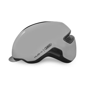 ABUS HUD-Y Race Grey L (57–61 cm) Fahrradhelm